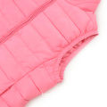 Hot Selling Pink Sleeveless Winter Padded Vest